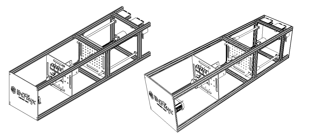Early InFlux wireframe studies