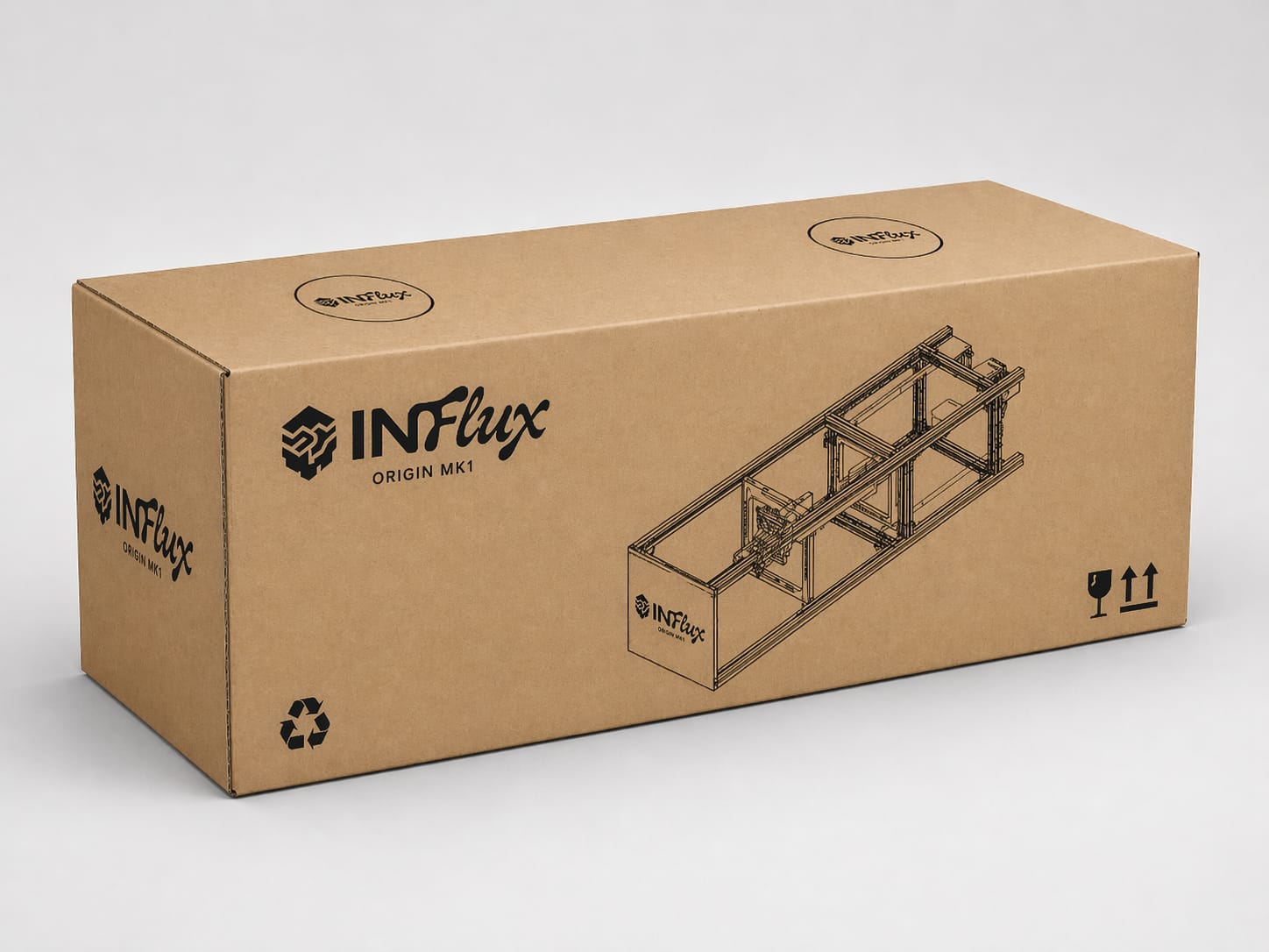 InFlux packaging and product development concept